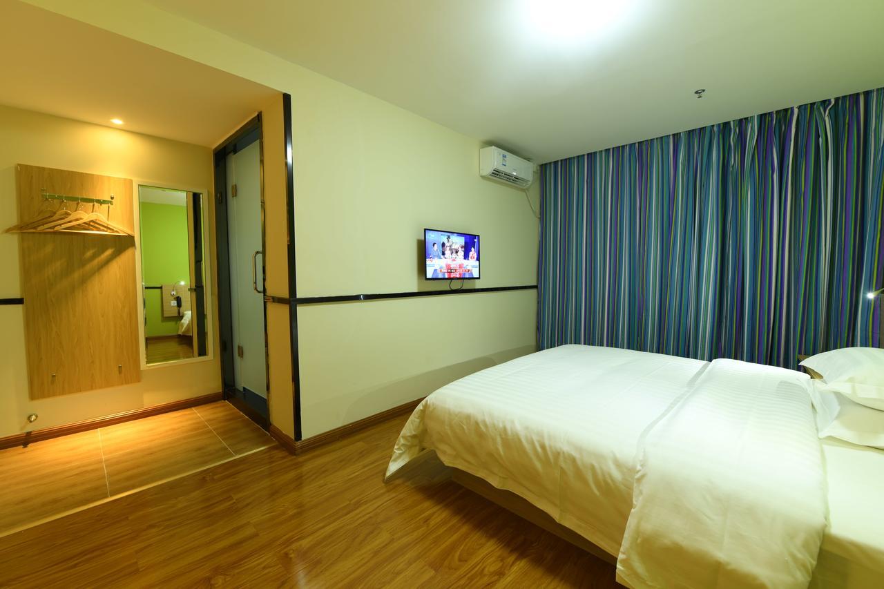 Orange Fashion Apartment Hotel Guangzhou Xiajiao Subway Station Branch Exterior foto
