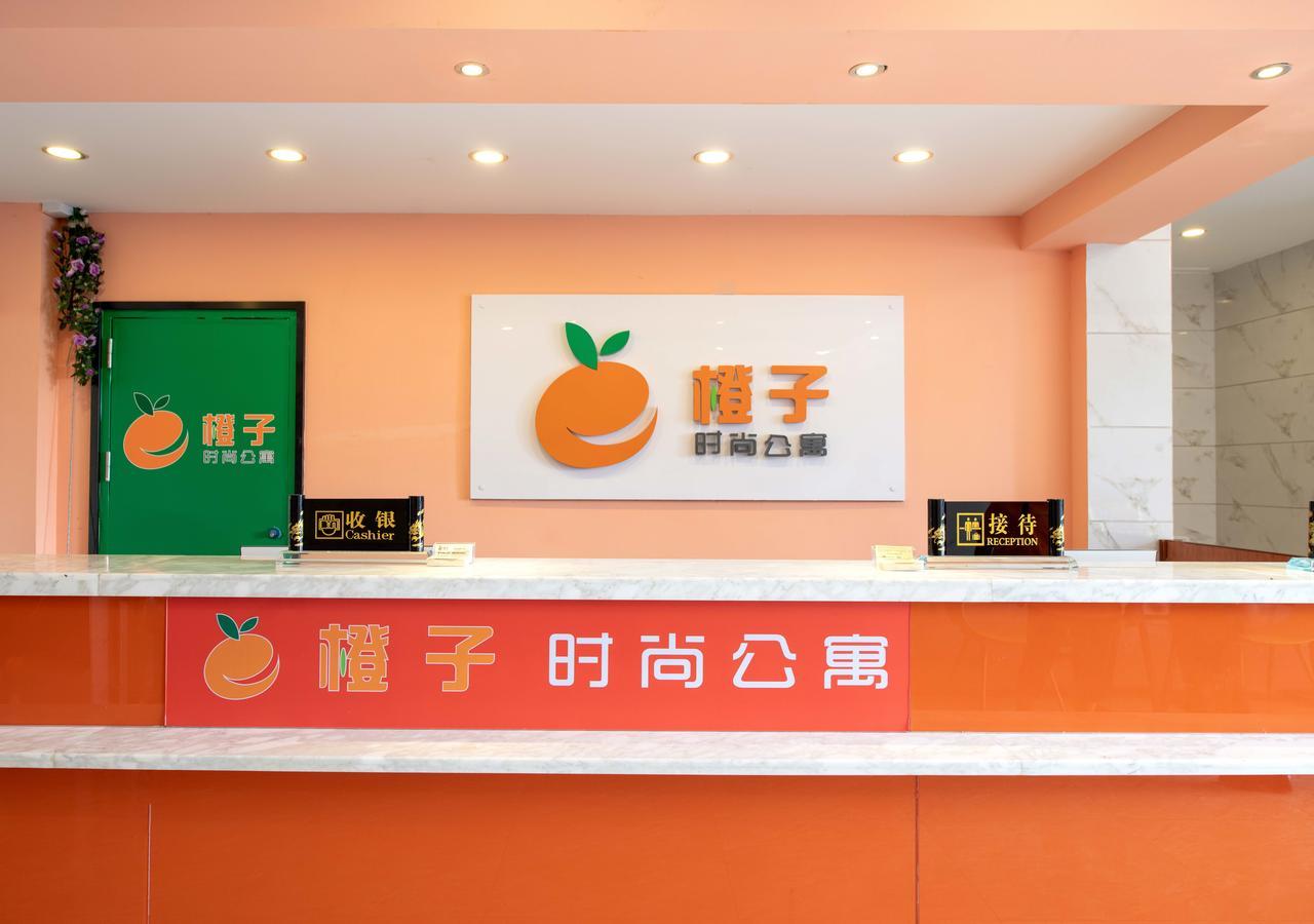 Orange Fashion Apartment Hotel Guangzhou Xiajiao Subway Station Branch Exterior foto